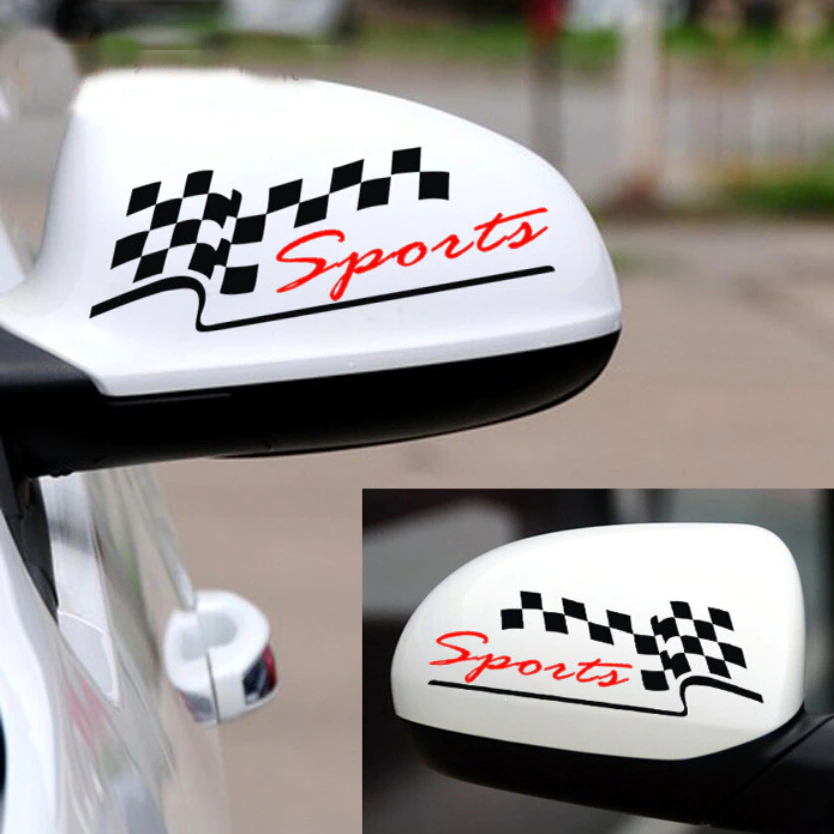 wing mirror stickers